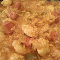 El cooksnap de Sandra cuando hizo Arroz con chorizo.