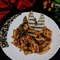 sandhya Dutta 's cooksnap of when they made স্পাইসি টমেটো পাস্তা (Spicy tomato pasta recipe in Bengali).