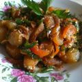 Cooksnap dari gheghe untuk resep Ongseng kikil cabe ijo
