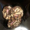 Annamária Izsáki Cooksnap-ja, amikor elkészítette a(z) Keksz szalámi receptet.
