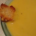 El cooksnap de Tam cuando hizo Sopa crema de zapallo papa y cebolla.