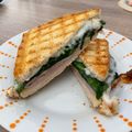 El cooksnap de Débora Cantero Martínez cuando hizo Cena rápida: Sándwich de espinacas y filete de Sajonia.