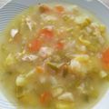 El cooksnap de Beatriz Herrera cuando hizo Porrusalda con migas de bacalao.