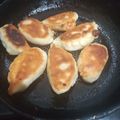 El cooksnap de Mirna Emens cuando hizo Gyozas o Empanaditas chinas  (dumplings).