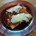 El cooksnap de Mily Macias cuando hizo Canelones de espinaca ø acelga con carne.