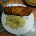 El cooksnap de Anca Sofron cuando hizo Pollo estilo KFC.