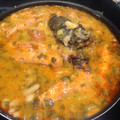El cooksnap de M.Jose cuando hizo Cocido montañés.