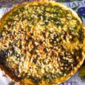 El cooksnap de Mercedes Francisco cuando hizo Tarta de acelga, queso y carne picada sin gluten.