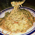 El cooksnap de julieta solari cuando hizo Fideos con brócoli y salsa de queso.