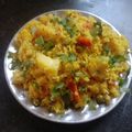 Priyanka Shrivastava का कुकस्नैप जब उन्होंने कॉर्न एंड वेज पुलाव (corn and veg pulao recipe in Hindi) बनाया था।