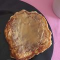 El cooksnap de Valeria Silva cuando hizo Pancake de avena y coco.