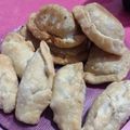 El cooksnap de Patri Alaniz cuando hizo Empanadas de carne dulces + queso. 🥐🥐🥐🧀🌶️🍖.