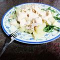 El cooksnap de Elena Patiño cuando hizo Ensalada de pavo y manzana Hollywood.
