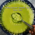 Cooksnap Nur Azliani Amer semasa beliau membuat Puding Karamel Tanpa Telur (Sweet Pink).