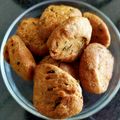 Darshana Patel's cooksnap of when they made Wheat Mathri.