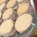 El cooksnap de Keisy Scholz cuando hizo Alfajores de maicena.