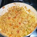  Humaira Saleem's cooksnap of when they made Chicken and veg macroni #ramadankitayari.