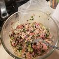 El cooksnap de kika cuando hizo Ensalada de atún.
