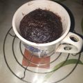 El cooksnap de Anahi cuando hizo Mugcake a baño maría!!!💛🌈.