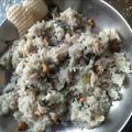 Shuraksha Ramasubramanian's cooksnap of when they made தேங்காய்ப்பால் புலாவ் (Thenkai paal pulao recipe in tamil).