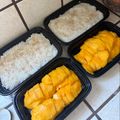 Jamie's cooksnap of when they made The EASIEST Mango Sticky Rice.