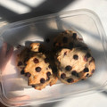 El cooksnap de Lola cuando hizo Galletitas de banana y chips de chocolate - sin gluten -.