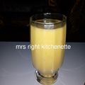 MRS RIGHT KITCHENETTE's cooksnap of when they made Mango,banana & orange smoothy.
