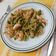 El cooksnap de LuzMa SG cuando hizo Pasta a la "no doy" (con camarones).