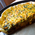 El cooksnap de Patricia Moyes cuando hizo Tarta de verduras en masa de puré de calabaza (sin harina).