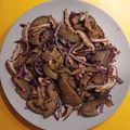 El cooksnap de Mey cuando hizo Wok de Berenjena con Setas Shitake.