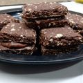 El cooksnap de Leonela cuando hizo Alfajores de harina integral, avena y cacao.