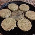 El cooksnap de Lian Prodo cuando hizo Hamburguesas de lentejas.