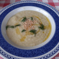 El cooksnap de Fumiko cuando hizo Sopa-crema de coliflor y sésamo negro.