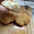 El cooksnap de Camila D. Goi cuando hizo Torrejitas de arroz rellenas de queso.