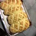 El cooksnap de Alexia cuando hizo Pan de harina de maíz y trigo.