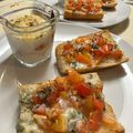 Cooksnap de Mélanie C. sur la recette Bruschetta tomates et bleu à l'air fryer