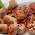 Cooksnap από Cookie Dough στη συνταγή Ζύμη για πίτσα και λουκανικοπιτάκια, τυροπιτάκια σαν ψωμένια είναι..!