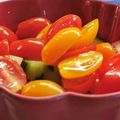 Cooksnap de Rosando Silva quando cozinhou Salada de Tomates Cherry.