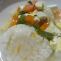 Cooksnap dari Tisa Zahrani untuk resep Mpasi 1y nasi tim sup baso ayam