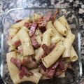 El cooksnap de Teresa M Mompió Clos cuando hizo Macarrones al pesto con bacon.