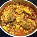 Cooksnap από stav στη συνταγή Κοτόπουλο με ρεβίθια και λαχανικά στο φούρνο