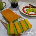 Cooksnap dari Cicilia Yustina Salamony untuk resep Lapis surabaya Pandan, Ekonomis