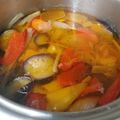 El cooksnap de Mayra Riedel cuando hizo Escabeche de Verduras.