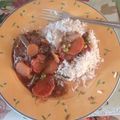 El cooksnap de sariah cuando hizo Estofado de Carne.