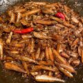 Cooksnap của Minh Hayes khi họ làm theo món Cá cơm khô rim mặn ngọt
