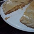 El cooksnap de Paula Lombardi cuando hizo Tarta de choclo, jamón y queso.
