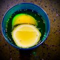 Cooksnap Sesimple Loralin semasa beliau membuat Air Lemon dan Selasih.