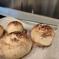 Ernest Lee 的 蘑菇造型麵包 Mushroom buns cooksnap