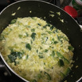 El cooksnap de Cecilia Larrosa cuando hizo Zapallitos verde revueltos.
