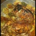 صورة من عاشقة الاقصى، شاركها بعد تجربة وصفة دجاج محشي أرز بالخضار في الفرن 🍗🐓